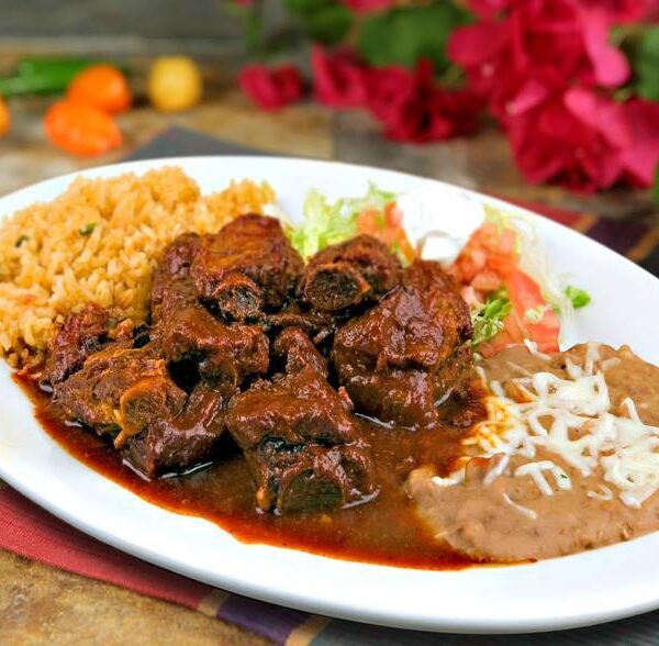 Costilla salsa morita