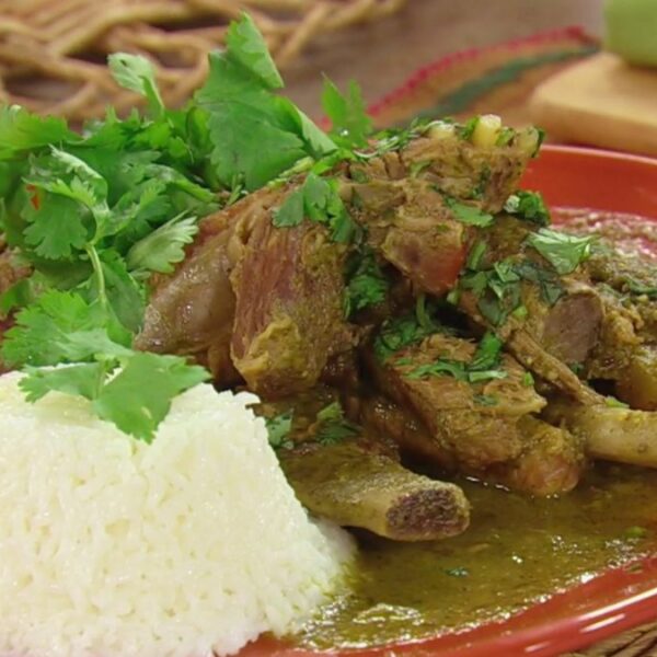 Costilla en salsa verde